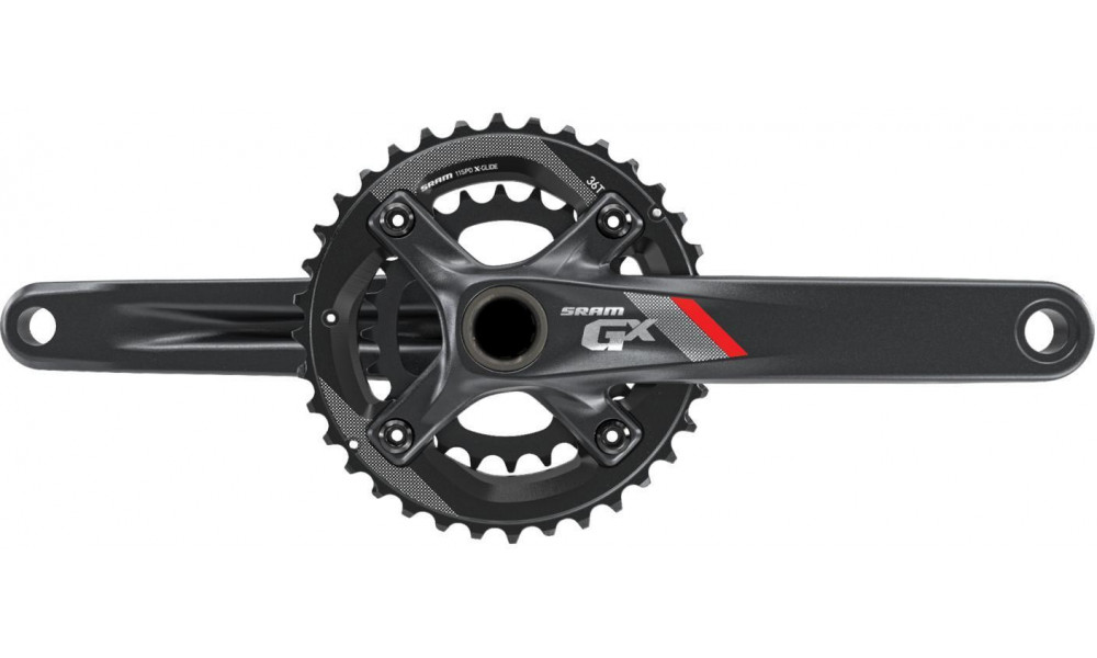 Блок передних звезд SRAM GX 1000 GXP 2x11-speed 175mm 36-24T 