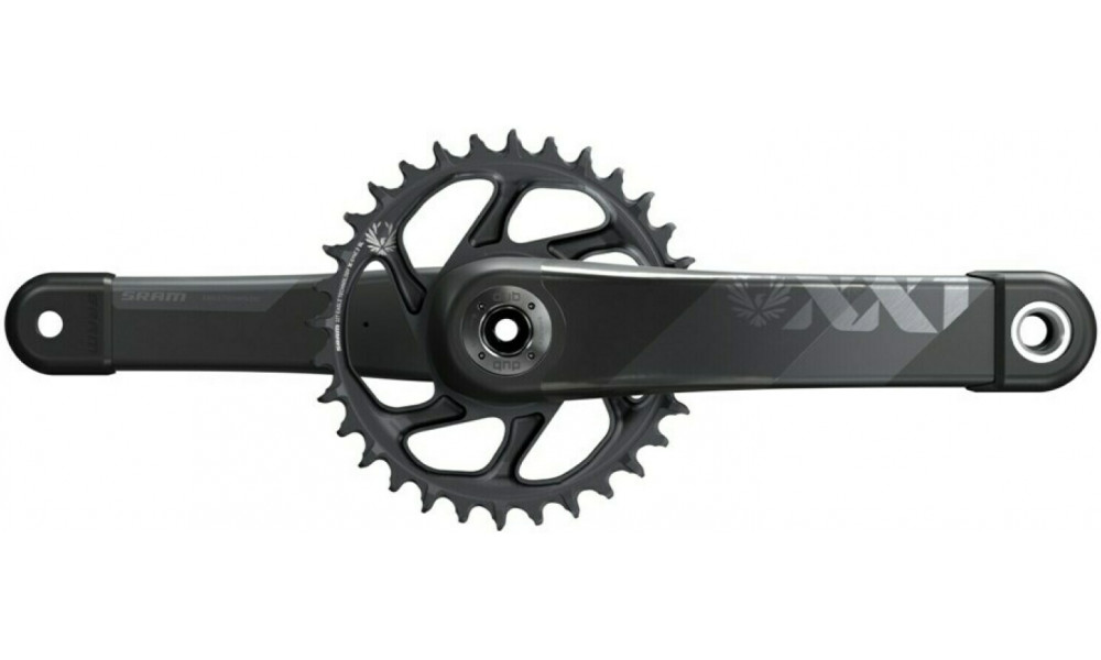 Crankset SRAM XX1 Eagle Cannondale-AI DH DUB 1x12-speed 34T 