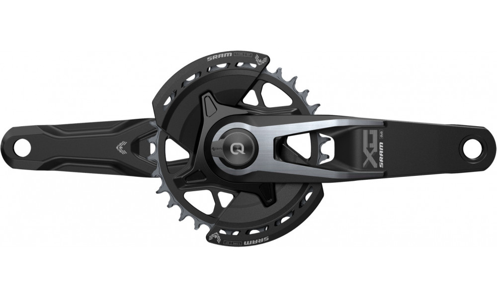 Блок передних звезд с измерителем мощности SRAM X0 Eagle Q174 T-Type DUB MTB Wide 32T 