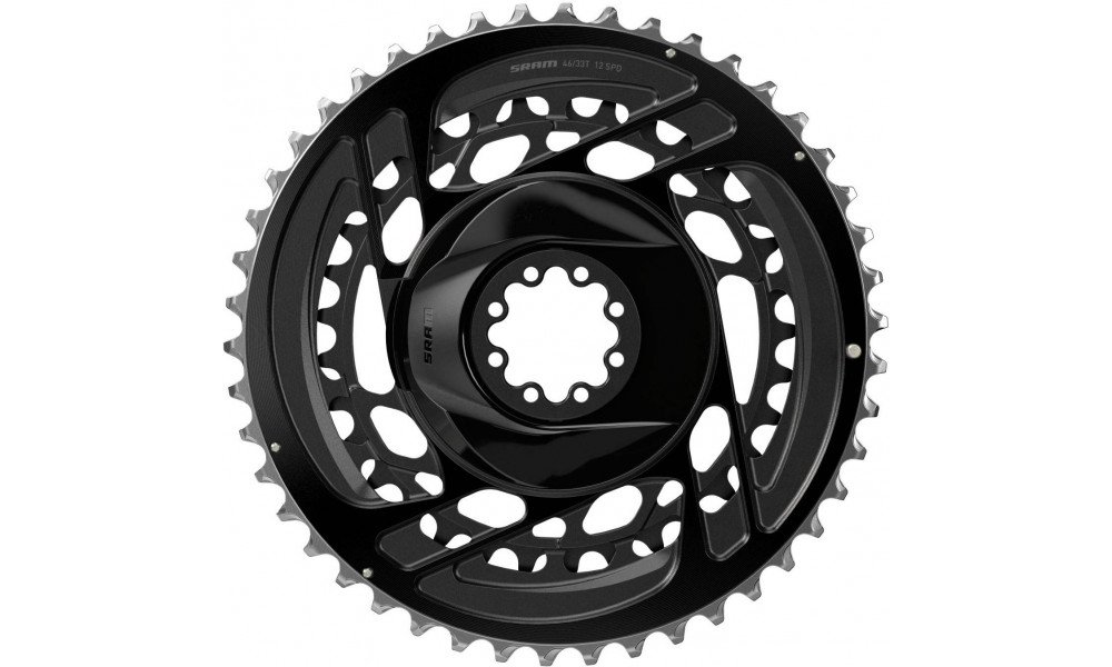 Chainring set SRAM Road Force D2 Direct-Mount 12-speed 46-33T black 