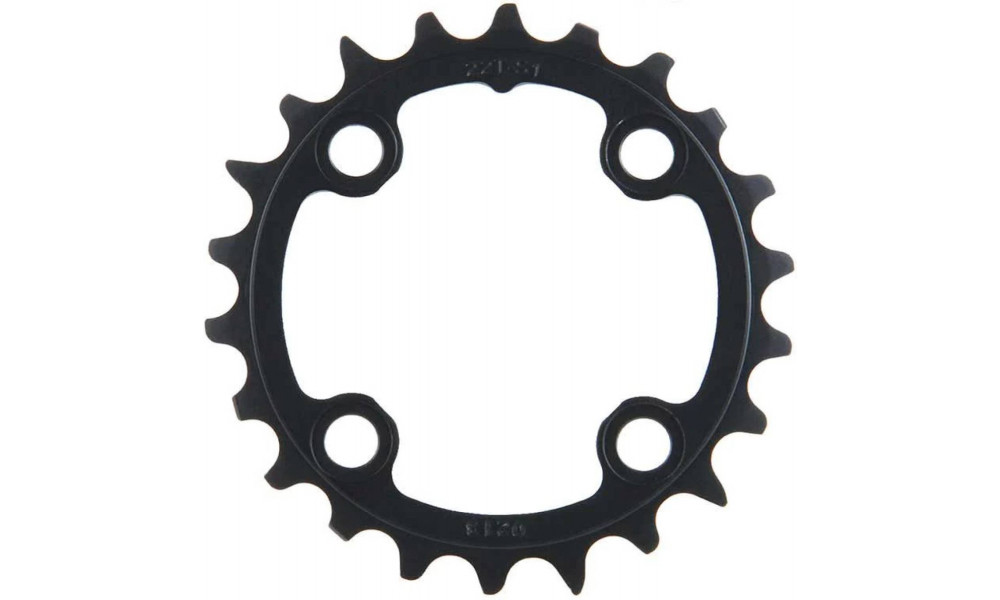 Передняя звезда SRAM MTB 80mm alu 2x10-speed 26T black 