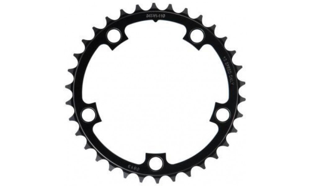 Chainring SRAM Road PowerGlide 110mm alu 2x10-speed 34T black 