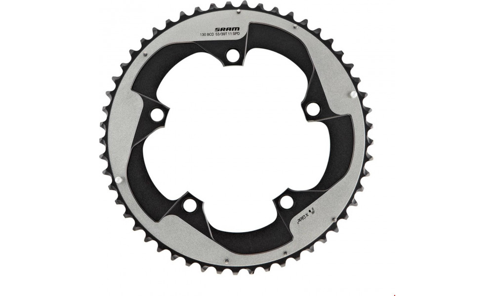 Chainring SRAM Road Force 22 X-Glide R 110mm alu 2x11-speed 50T black 