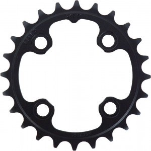 Chainring SRAM MTB GX 64mm alu 2x11-speed 24T black