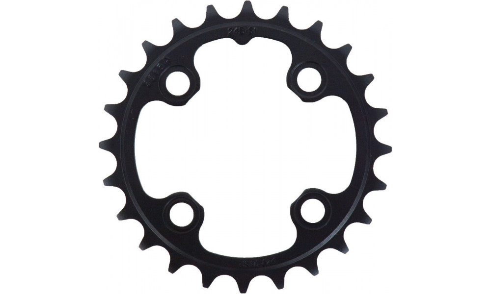 Chainring SRAM MTB GX 64mm alu 2x11-speed 24T black 