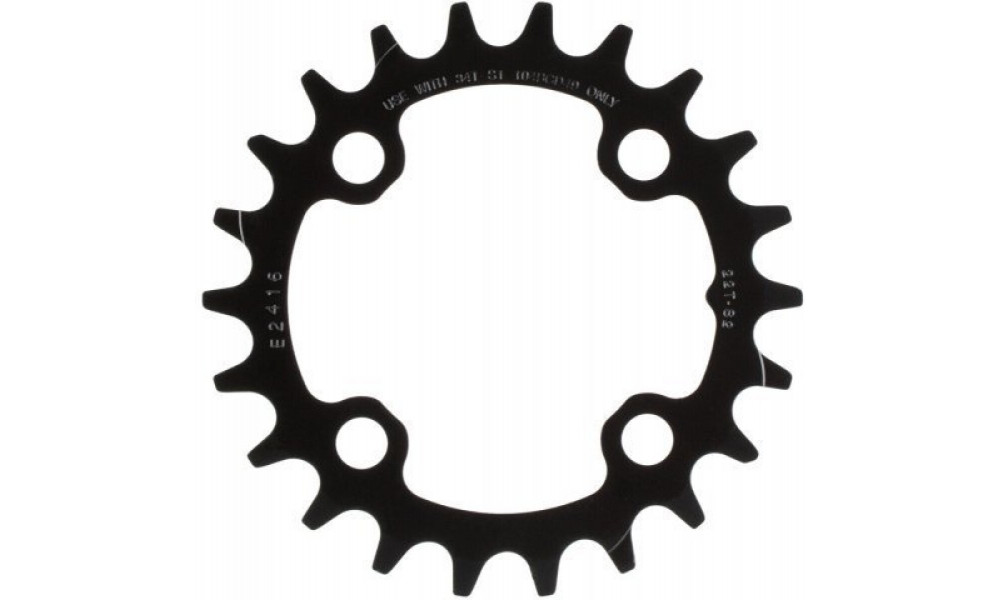 Chainring SRAM MTB GX 64mm steel 2x10-speed 22T black 