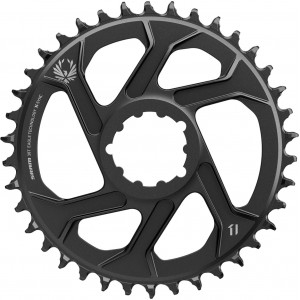 Chainring SRAM MTB Eagle X-Sync2 Direct Mount alu 11-speed 6mm offset 38T black