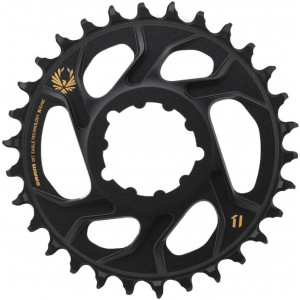 Chainring SRAM MTB Eagle X-Sync2 Direct Mount alu 11-speed 6mm offset 30T gold