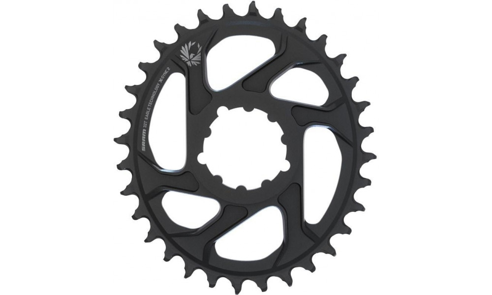 Chainring SRAM Eagle X-Sync2 Direct Mount alu Oval 3mm offset 32T black 