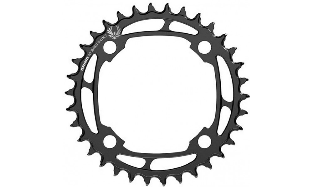 Chainring SRAM Eagle X-Sync2 104mm steel 34T black 