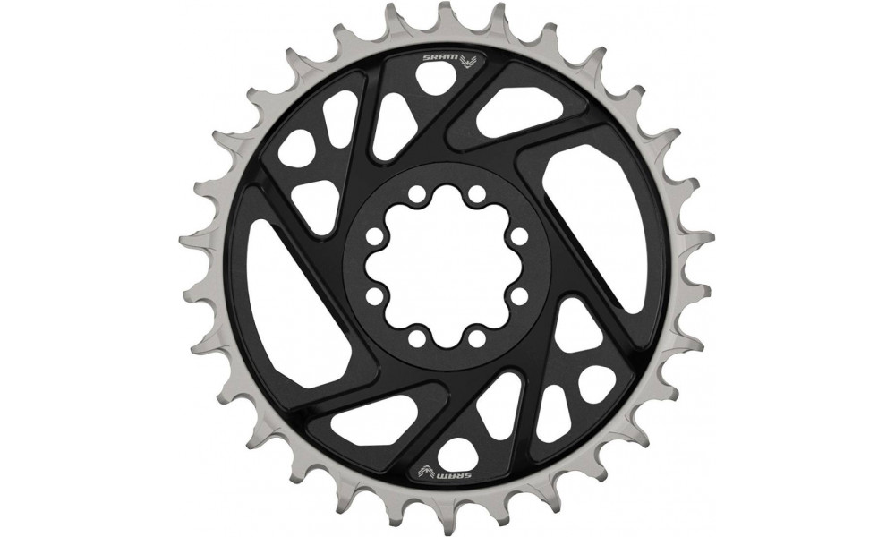 Chainring SRAM XX Eagle T-Type D1 Direct Mount 3mm offset 30T black 