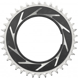 Chainring SRAM XX SL Eagle T-Type D1 Thread Mount 0mm offset 38T black-silver