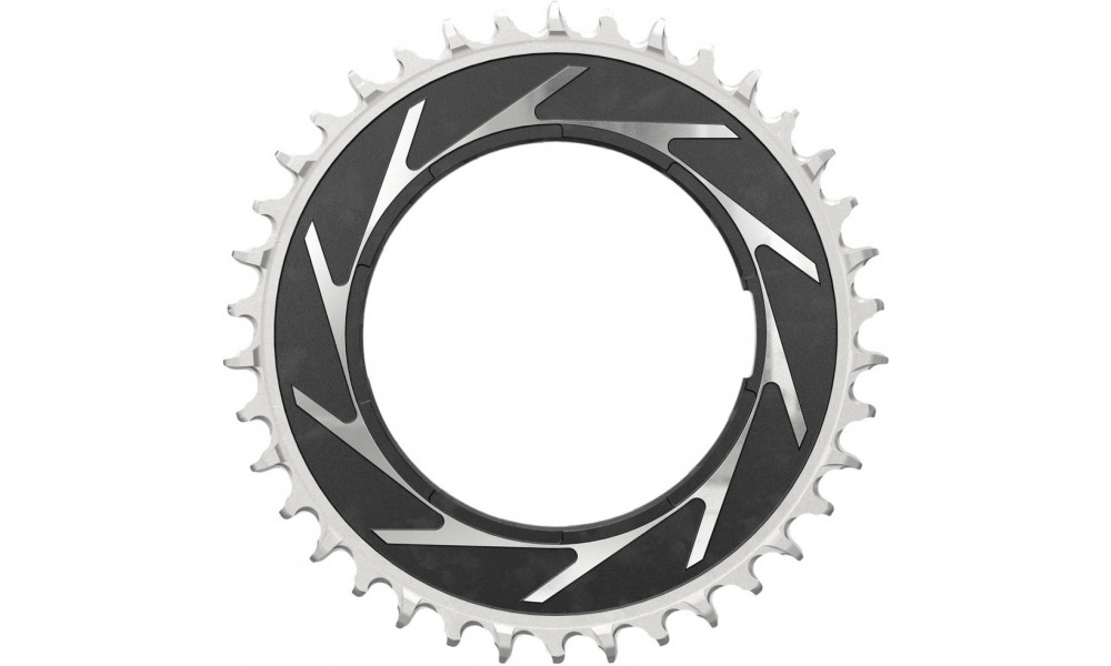 Chainring SRAM XX SL Eagle T-Type D1 Thread Mount 0mm offset 38T black-silver 