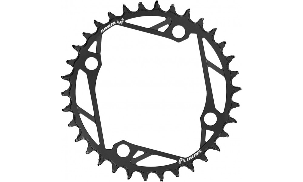 Chainring SRAM E-MTB Eagle T-Type 104mm steel 34T black 