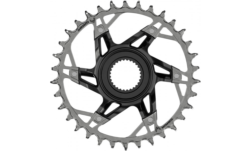 Chainring SRAM Eagle T-Type Direct Mount Bosch Gen4 36T silver 