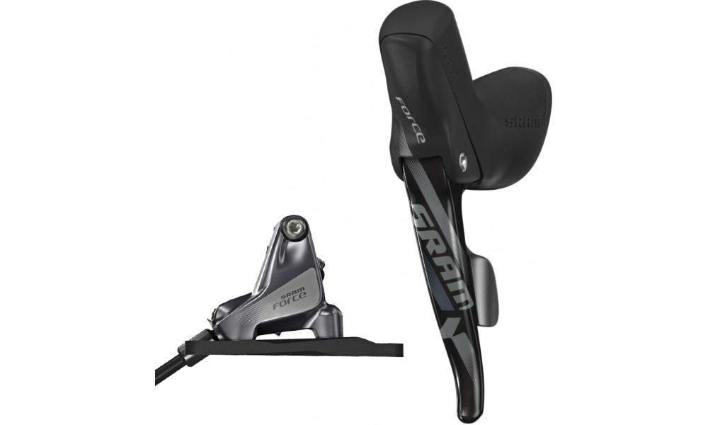 Дисковые тормоза передние SRAM Force hydraulic flat mount with dropper actuator 