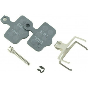 Disc brake pads SRAM Trail/Guide/G2 organic with alu backplate