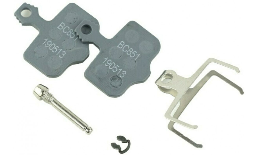 Disc brake pads SRAM Trail/Guide/G2 organic with alu backplate 