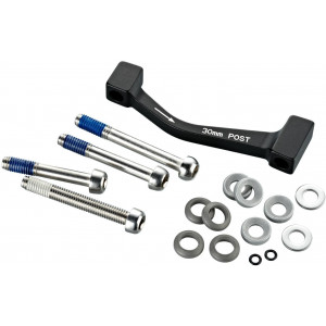 Адаптер дискового тормоза SRAM Post Mount front 200mm/rear 180mm with stainless steel bolts 40mm standard