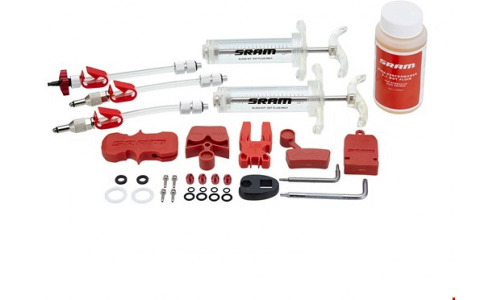 Brake bleeding kit SRAM Pro DOT 5.1 for X0/XX/ Guide/Level/Code/HydroR/G2 with oil 