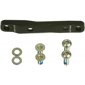 Адаптер переднего дискового тормоза SRAM Flat Mount 140mm/160mm with stainless steel bolts 0mm/2