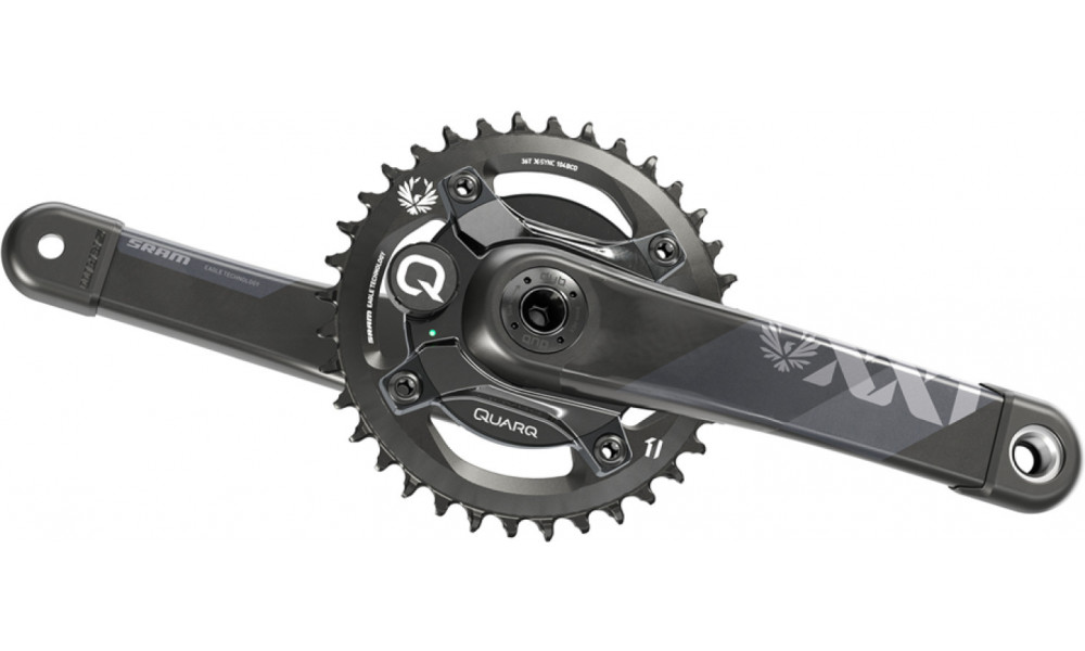 Crankset with powermeter SRAM XX1 Eagle Boost 148 32T 