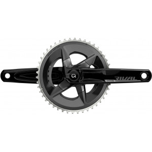 Crankset with powermeter SRAM Rival D1 DUB Quarq Yaw 48-35T