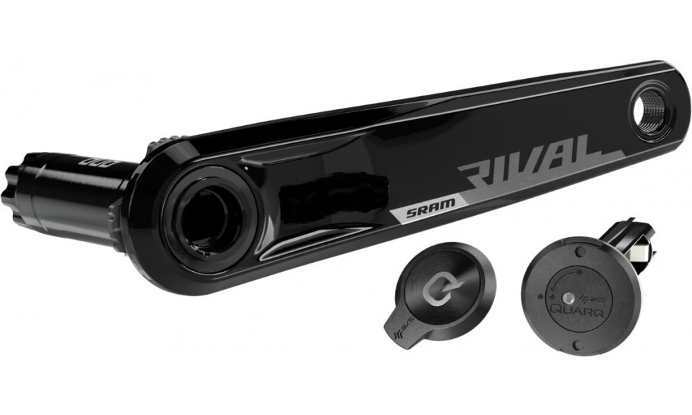 Left crank arm with power meter SRAM Rival D1 DUB Wide 