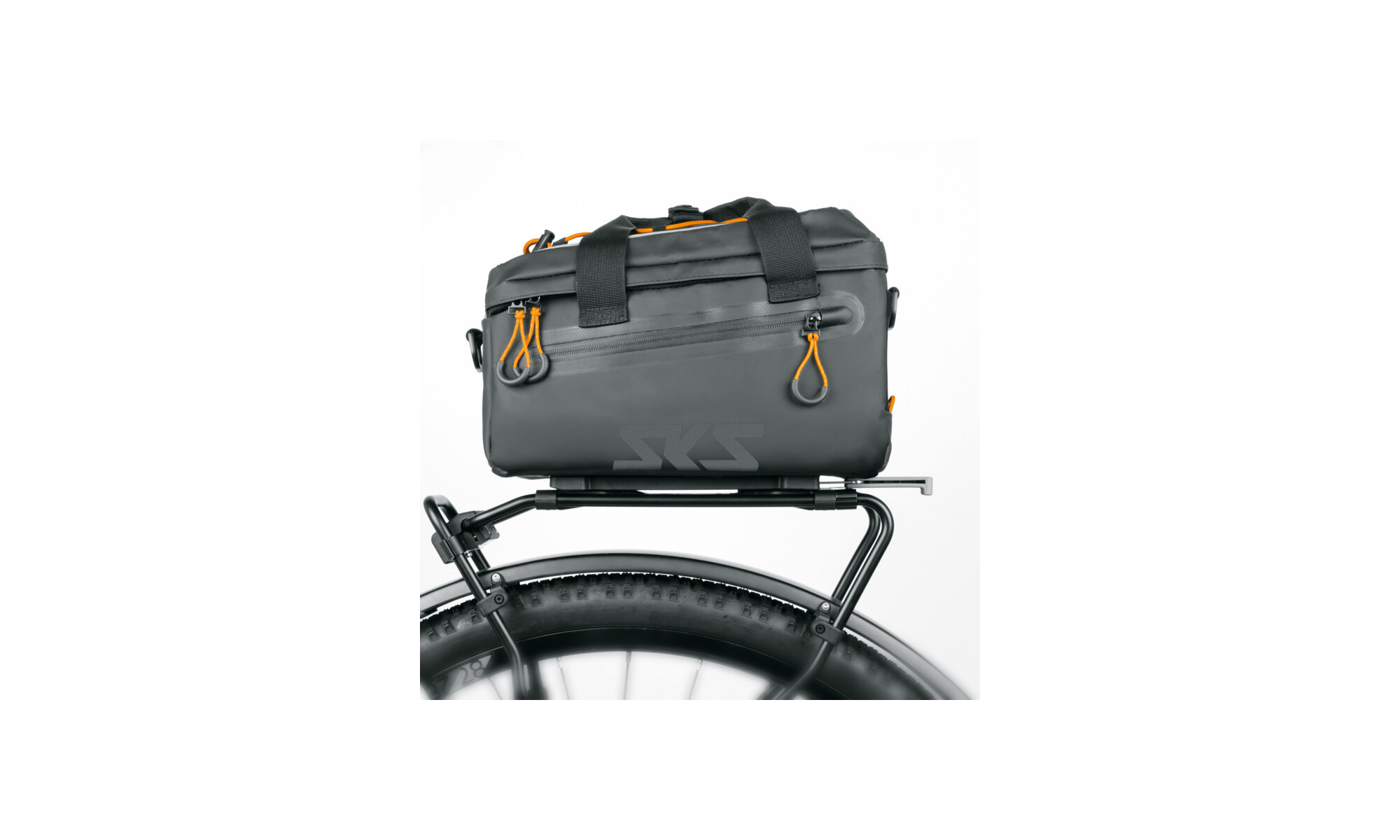 Туристическая сумка на багажник SKS Infinity Universal side bag black - 12