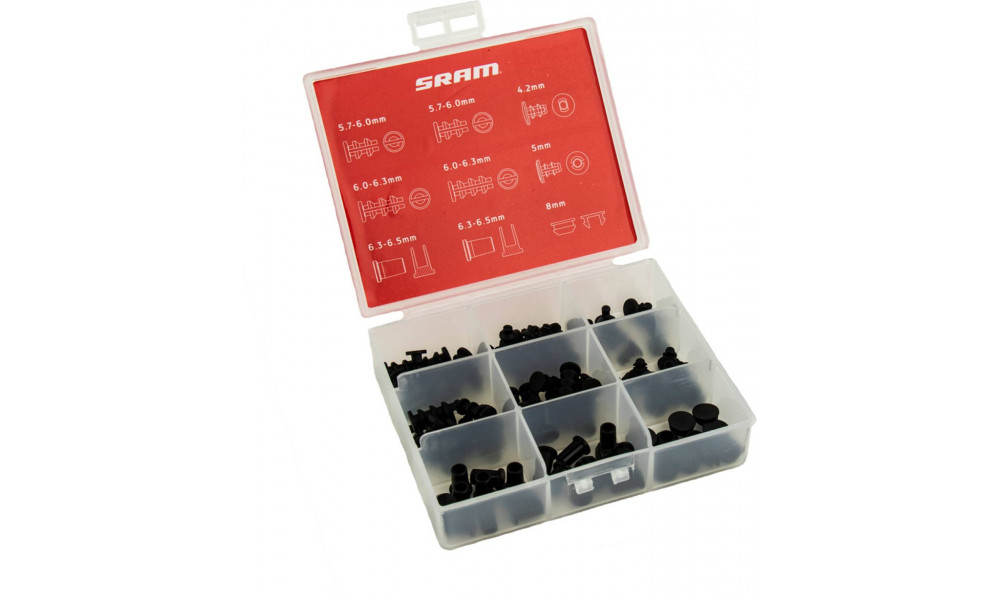 Frame plugs SRAM Tacklebox set 