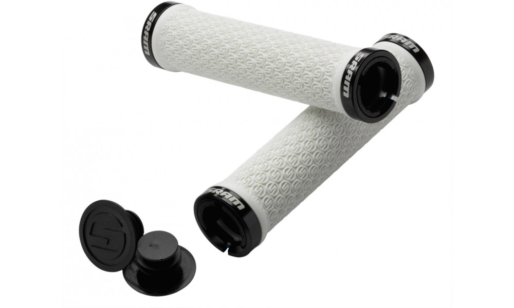 Grips SRAM DH Silicone Lock-on double clamp white 