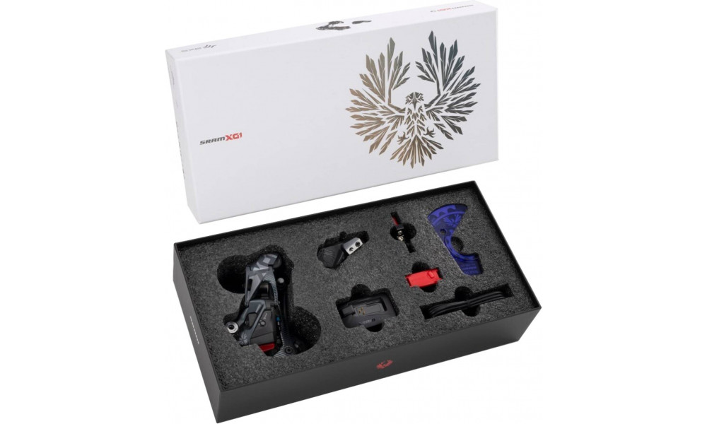 Ēąäķčé ļåšåźėž÷ąņåėü ńźīšīńņåé SRAM X01 Eagle AXS Upgrade Kit 1x12-speed red 