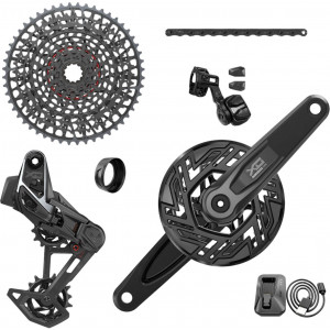 Groupset SRAM X0 Eagle T-Type AXS E-MTB Bosch 1x12-speed 165mm 36Tx10-52T