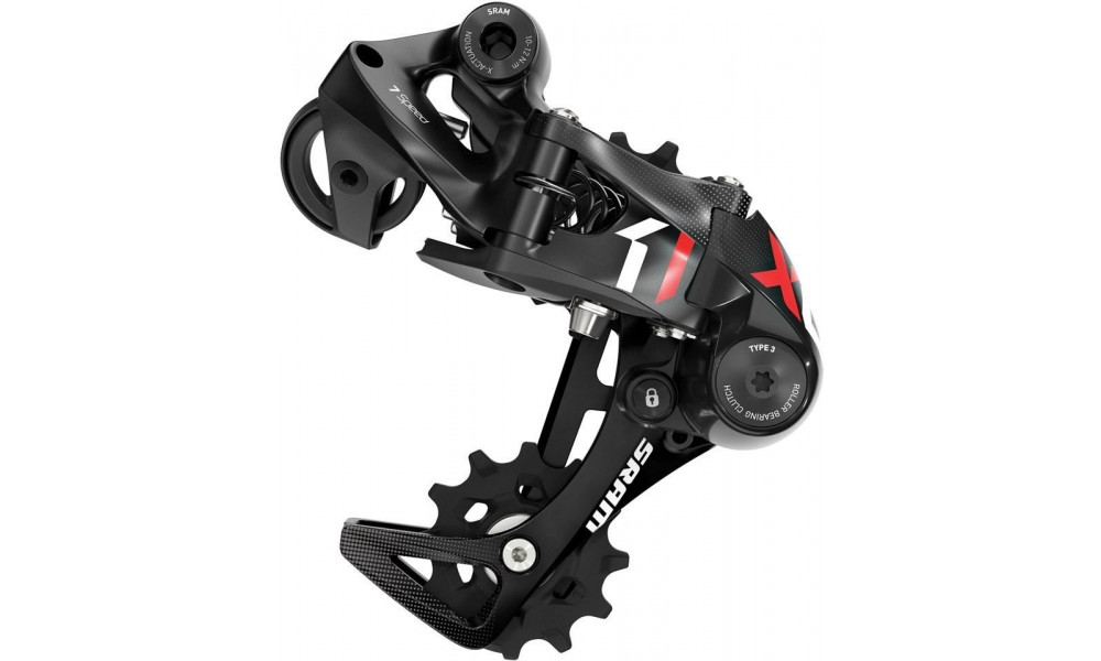 Задний переключатель скоростей SRAM X01 DH Type 3.0 short cage 10-speed 