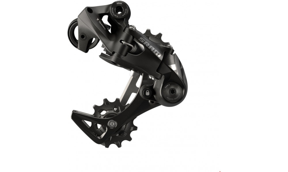 Ēąäķčé ļåšåźėž÷ąņåėü ńźīšīńņåé SRAM X01 DH medium cage 7-speed black 