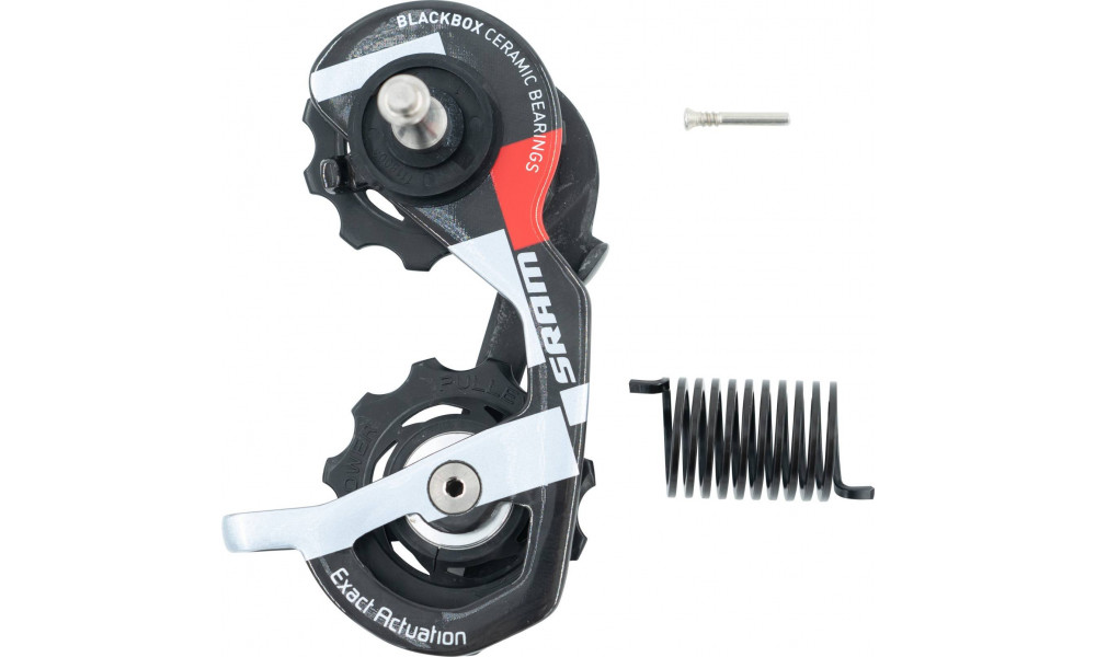 Tension and guide pulley set SRAM for Red with inner cage 