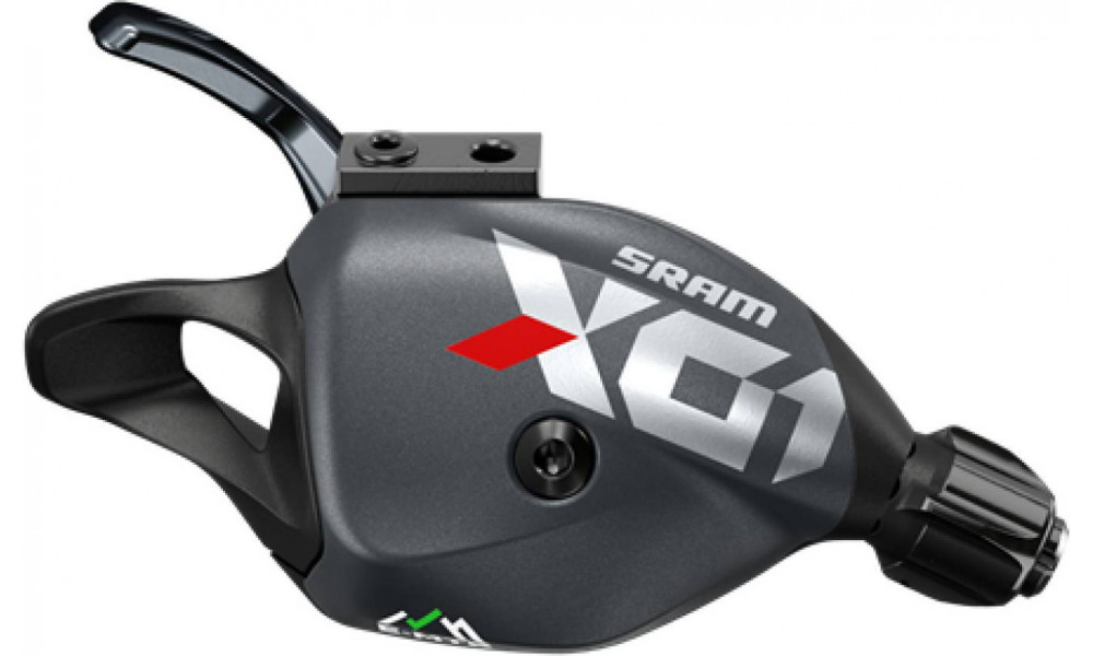 Ручка переключения скоростей SRAM X01 Eagle Single Click 12-speed black-red 