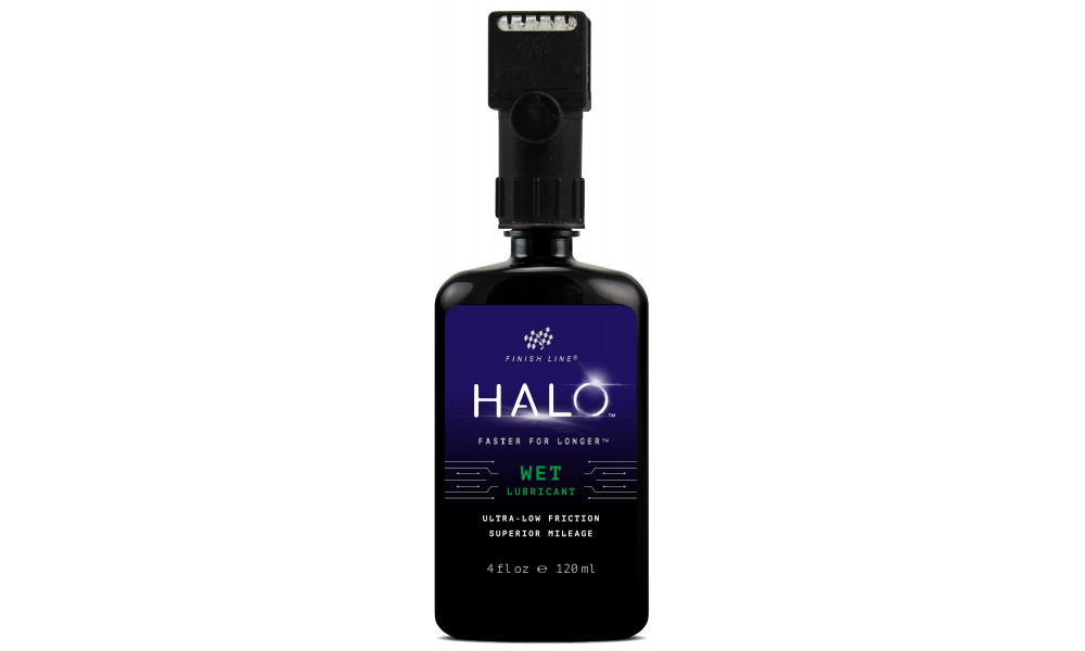 Chain lube Finish Line HALO Wet 120ml + Smart Luber - 1