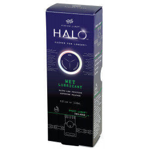 Chain lube Finish Line HALO Wet 120ml + Smart Luber