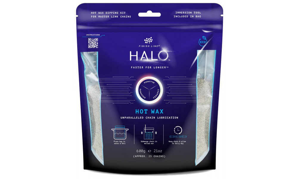 Ńģąēźą öåļč Finish Line HALO Hot Wax 600g - 1