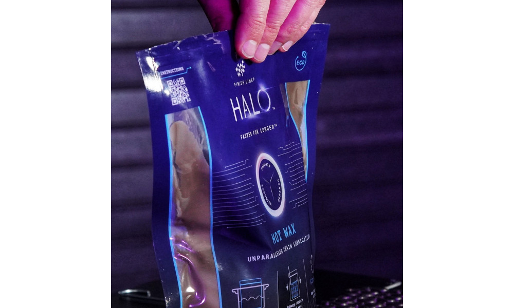 Воск для смазки цепи Finish Line HALO Hot Wax 600g - 2