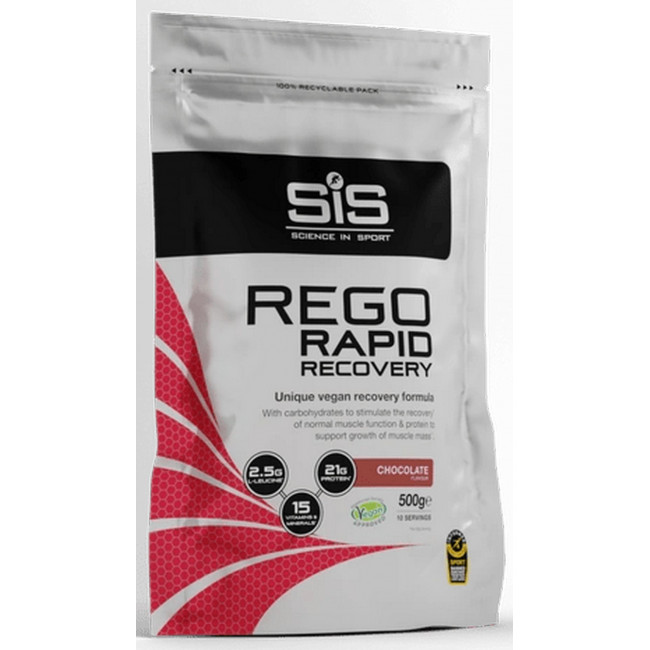 Sports nutrition powder SiS Rego Rapid Recovery Chocolate 500g