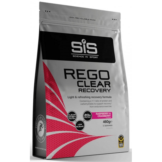 Питание для спорта в порошке SiS Rego Clear Recovery Raspberry & Cranberry 460g