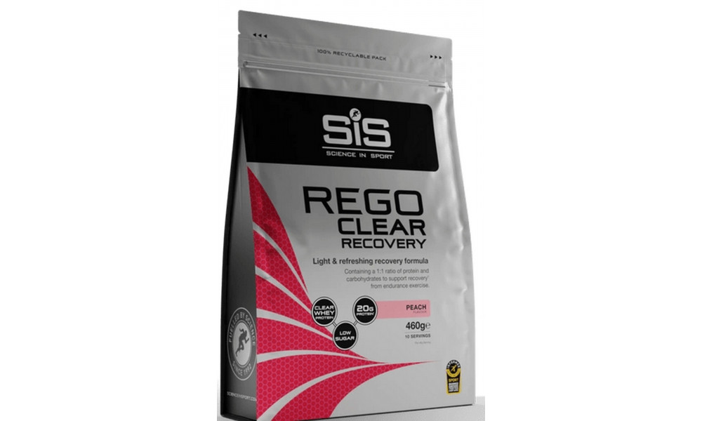 Пищевая добавка порошковая SiS Rego Clear Recovery Peach 460g 