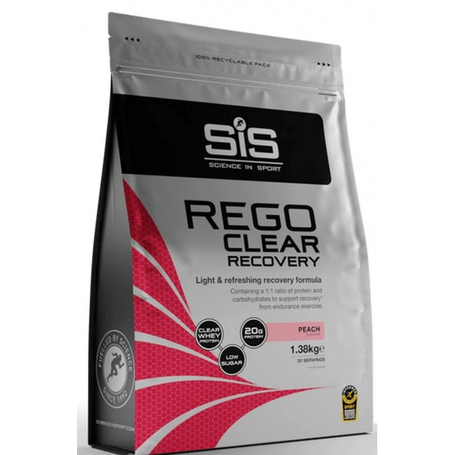 Питание для спорта в порошке SiS Rego Clear Recovery Peach 1.38kg