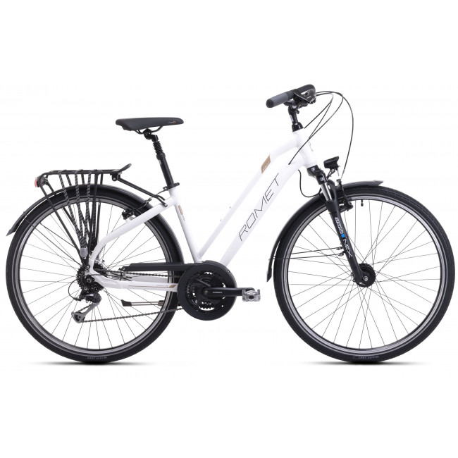 Bicycle Romet Gazela 7 2024 white-gold