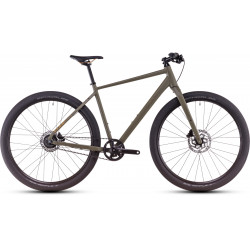 Bicycle Cube Hyde Pro dustyolive'n'gold 2025
