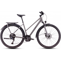 Bicycle Cube Kathmandu EXC Trapeze grey'n'black 2025