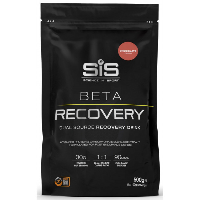 Sports nutrition powder SiS Beta Recovery Chocolate 500g