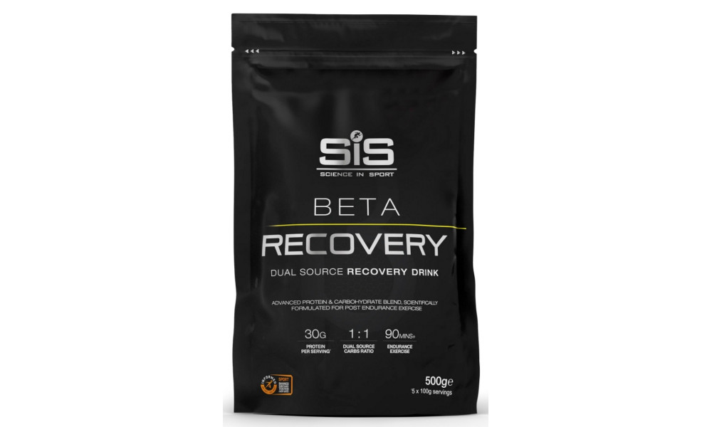 Sports nutrition powder SiS Beta Recovery Vanila 500g 